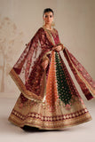 Baroque Exclusive Formal Embroidered Raw Silk Unstitched 3Pc UF-4366
