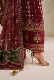 Baroque Exclusive Formal Embroidered Chiffon Unstitched 3Pc Suit UF-4367