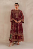 Baroque Exclusive Formal Embroidered Chiffon Unstitched 3Pc Suit UF-4367