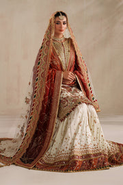 Baroque Exclusive Formal Embroidered Net Unstitched 3Pc UF-4368
