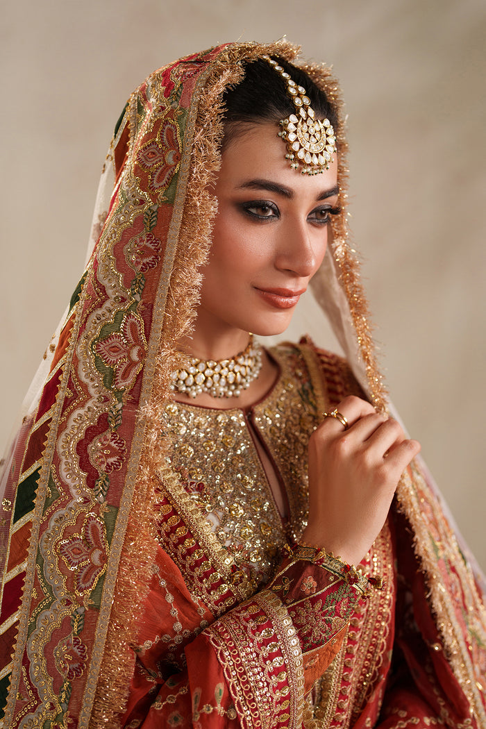 Baroque Exclusive Formal Embroidered Net Unstitched 3Pc UF-4368
