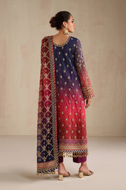 Baroque Exclusive Formal Embroidered Chiffon Unstitched 3Pc Suit UF-4369