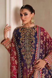 Baroque Exclusive Formal Embroidered Chiffon Unstitched 3Pc Suit UF-4369