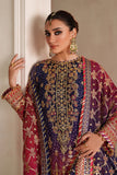 Baroque Exclusive Formal Embroidered Chiffon Unstitched 3Pc Suit UF-4369