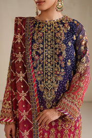 Baroque Exclusive Formal Embroidered Chiffon Unstitched 3Pc Suit UF-4369
