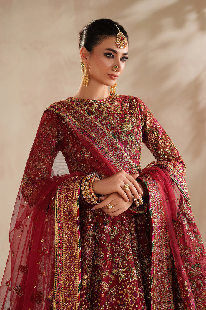 Baroque Exclusive Formal Embroidered Net Unstitched 3Pc UF-4370