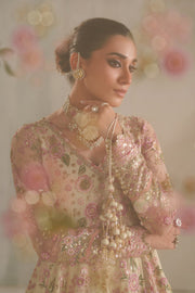 Baroque Exclusive Formal Embroidered Net Unstitched 3Pc UF-4371