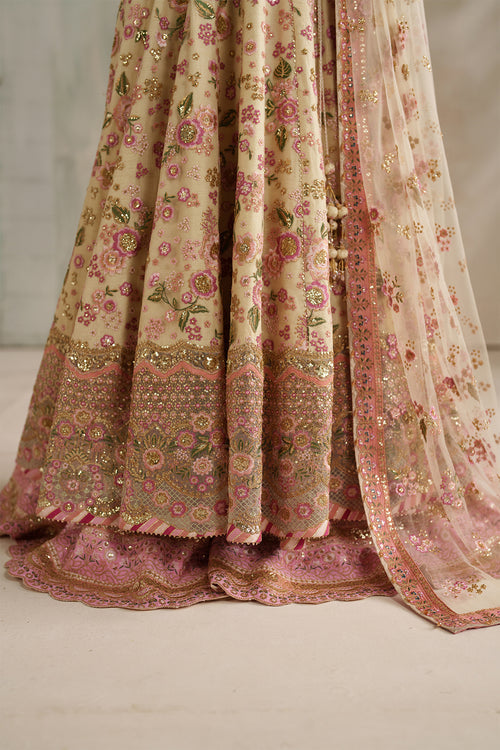 Baroque Exclusive Formal Embroidered Net Unstitched 3Pc UF-4371