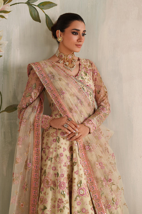 Baroque Exclusive Formal Embroidered Net Unstitched 3Pc UF-4371