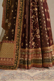 Baroque Exclusive Formal Embroidered Chiffon Unstitched 3Pc Suit UF-4376