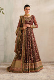 Baroque Exclusive Formal Embroidered Chiffon Unstitched 3Pc Suit UF-4376