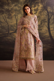 Baroque Exclusive Formal Embroidered Net Unstitched 3Pc UF-4378