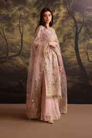 Baroque Exclusive Formal Embroidered Net Unstitched 3Pc UF-4378
