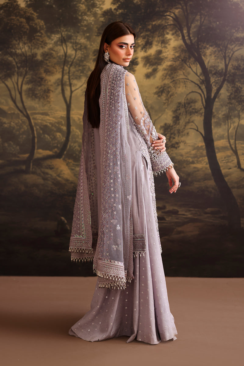 Baroque Exclusive Formal Embroidered Net Unstitched 3Pc UF-4379
