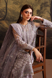 Baroque Exclusive Formal Embroidered Net Unstitched 3Pc UF-4379
