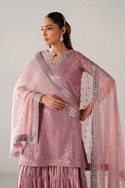 Baroque Exclusive Formal Embroidered Chiffon Unstitched 3Pc Suit UF-4388