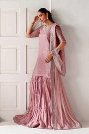 Baroque Exclusive Formal Embroidered Chiffon Unstitched 3Pc Suit UF-4388