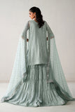 Baroque Exclusive Formal Embroidered Chiffon Unstitched 3Pc Suit UF-4389