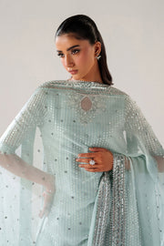 Baroque Exclusive Formal Embroidered Chiffon Unstitched 3Pc Suit UF-4389