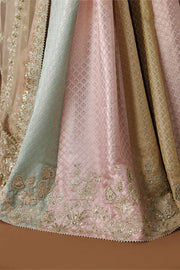 Baroque Exclusive Formal Embroidered Zari Chiffon Unstitched 3Pc Suit UF-4435