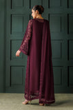 Baroque Exclusive Formal Embroidered Chiffon Unstitched 3Pc Suit UF-4436