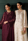 Baroque Exclusive Formal Embroidered Chiffon Unstitched 3Pc Suit UF-4436
