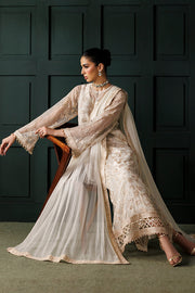 Baroque Exclusive Formal Embroidered Chiffon Unstitched 3Pc Suit UF-4437
