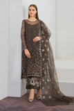 Baroque Exclusive Formal Embroidered Chiffon Unstitched 3Pc UF-524