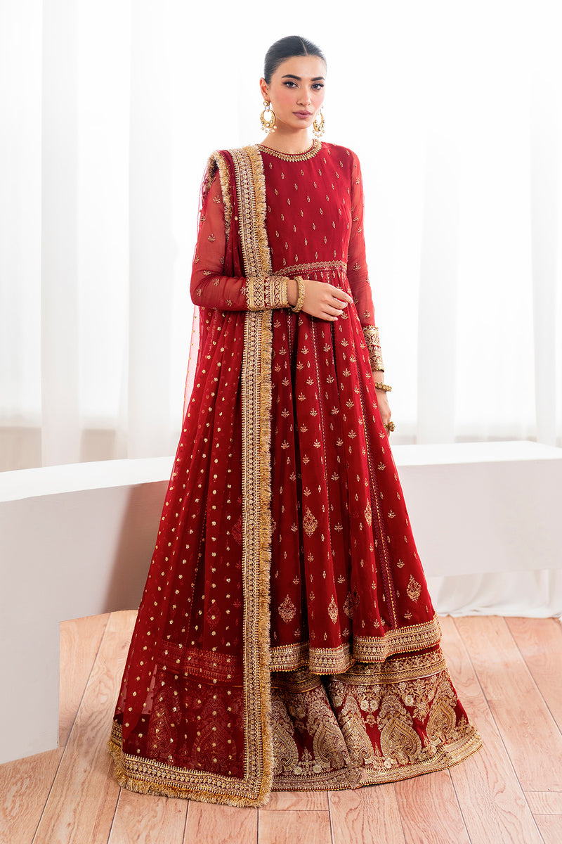 Baroque Exclusive Formal Embroidered Chiffon Unstitched 3Pc UF-688