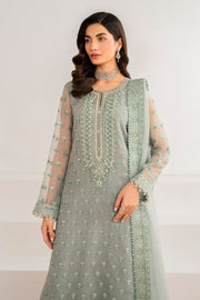 Baroque Exclusive Formal Embroidered Chiffon Unstitched 3Pc Suit UF-692