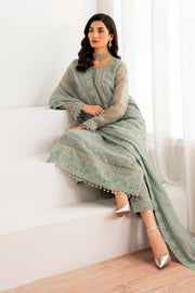 Baroque Exclusive Formal Embroidered Chiffon Unstitched 3Pc Suit UF-692