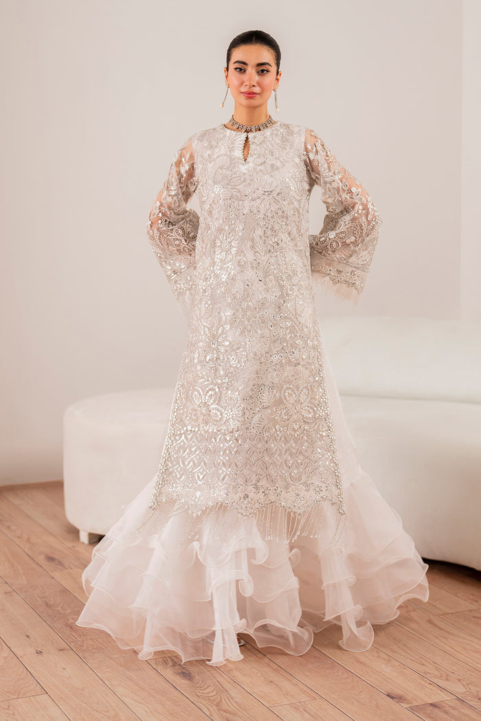 Baroque Exclusive Formal Embroidered Net Unstitched 3Pc UF-703