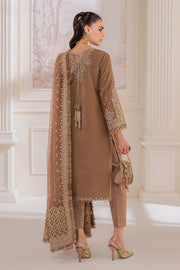 Baroque Exclusive Formal Embroidered Velvet Unstitched 3Pc Suit UF-754