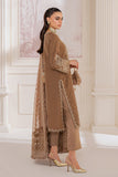 Baroque Embroidered Velvet Unstitched 3Pc Suit SF-754