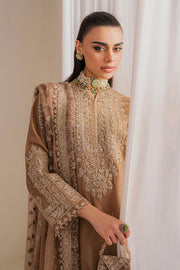 Baroque Exclusive Formal Embroidered Velvet Unstitched 3Pc Suit UF-754