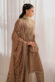 Baroque Exclusive Formal Embroidered Velvet Unstitched 3Pc Suit UF-754