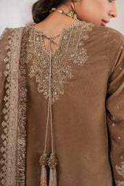 Baroque Embroidered Velvet Unstitched 3Pc Suit SF-754
