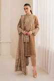Baroque Exclusive Formal Embroidered Velvet Unstitched 3Pc Suit UF-754