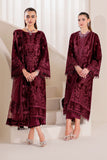 Baroque Exclusive Formal Embroidered Velvet Unstitched 3Pc Suit UF-758