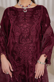Baroque Exclusive Formal Embroidered Velvet Unstitched 3Pc Suit UF-758