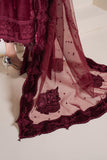 Baroque Exclusive Formal Embroidered Velvet Unstitched 3Pc Suit UF-758