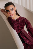 Baroque Exclusive Formal Embroidered Velvet Unstitched 3Pc Suit UF-758