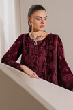 Baroque Exclusive Formal Embroidered Velvet Unstitched 3Pc Suit UF-758