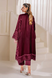 Baroque Exclusive Formal Embroidered Velvet Unstitched 3Pc Suit UF-758