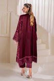 Baroque Exclusive Formal Embroidered Velvet Unstitched 3Pc Suit UF-758