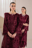 Baroque Exclusive Formal Embroidered Velvet Unstitched 3Pc Suit UF-758