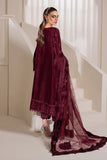 Baroque Exclusive Formal Embroidered Velvet Unstitched 3Pc Suit UF-758