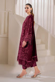 Baroque Exclusive Formal Embroidered Velvet Unstitched 3Pc Suit UF-758