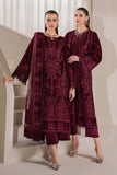 Baroque Exclusive Formal Embroidered Velvet Unstitched 3Pc Suit UF-758
