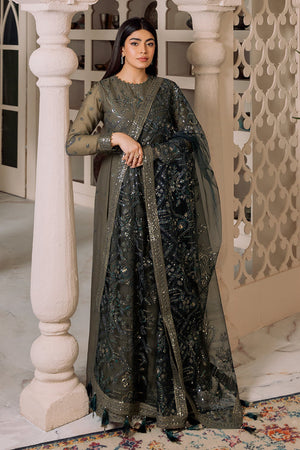 Alizeh Fashion Embroidered Chiffon Unstitched 3Pc Suit UF-V03D01 FREYA